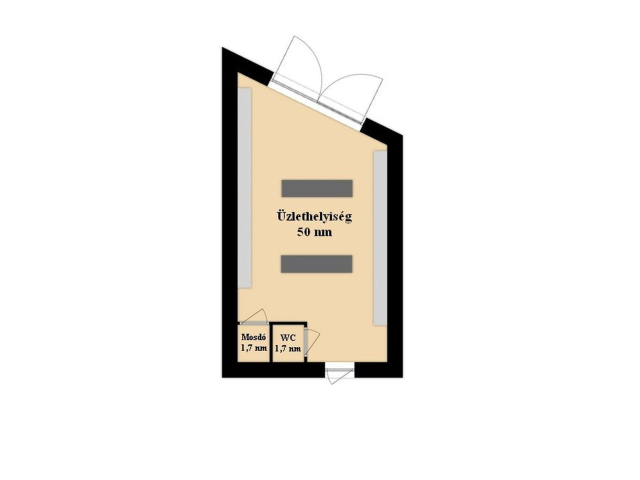 Egyedi üzlethelyiség kiadó Szentendre belvárosában