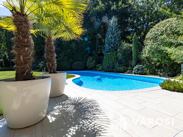 Medencés ház Gödön, 200 méterre a Dunától