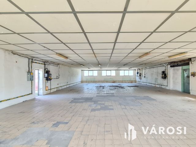 Kiadó fűtetlen 278 m2-es raktár Szentendrén