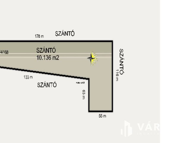 Balástya környékén szántóföld eladó