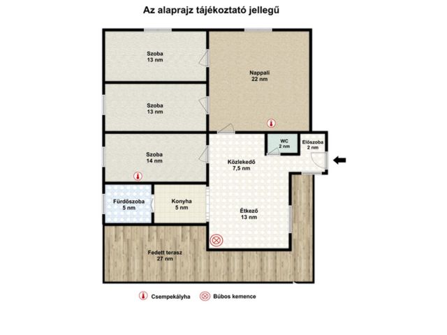 Tágas családi ház új tetővel Újkígyóson