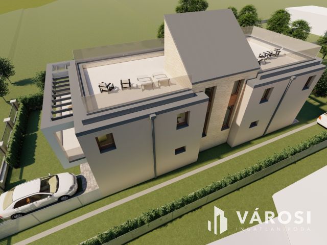 Panorámás luxusingatlan Siófok új építésű lakóparkjában