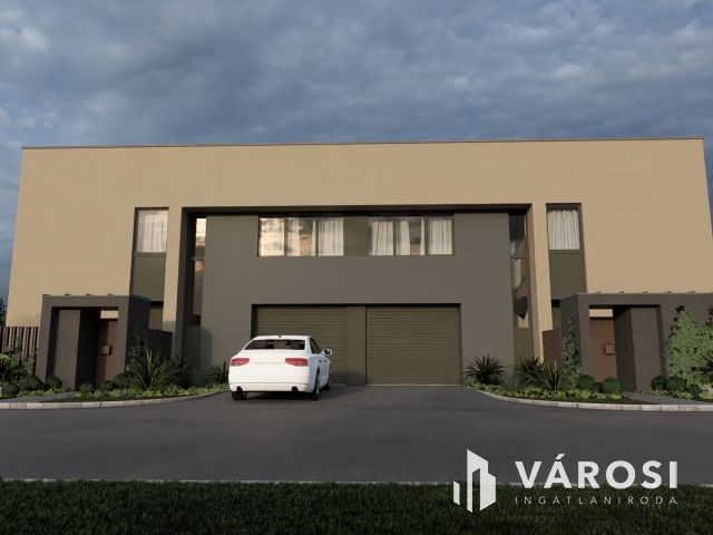 Eladó modern 4 szobás ikerfél nagy teraszokkal