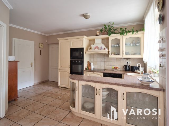 Újszerű családi ház, dupla garázzsal, gyönyörű udvarral