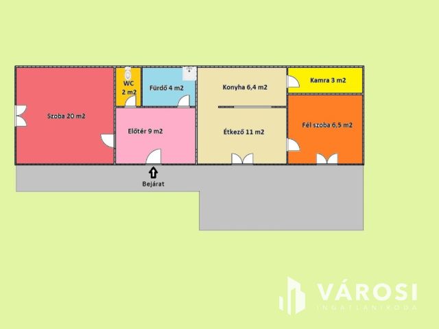 Hangulatos sváb településen eladó családi ház