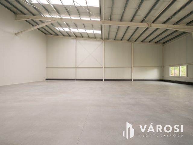 Eladó új, 6 méter belmagasságú raktár Vecsésen