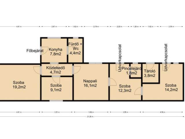 Miklósfán családi ház, szép nagy udvarral!