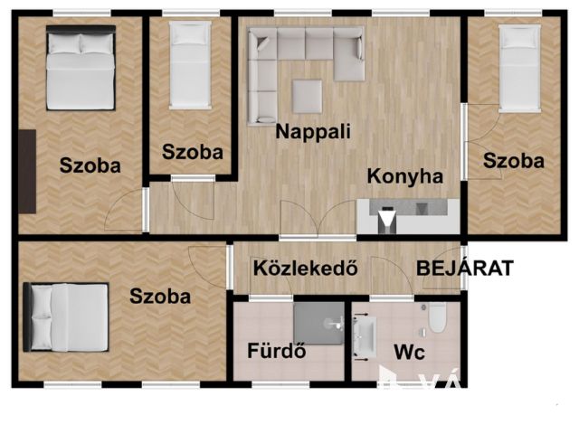 Sokoldalú lakás a Belvárosban!