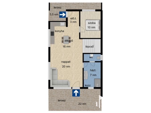 Szőregen ÚJ építésű,kulcsrakész családi ház!