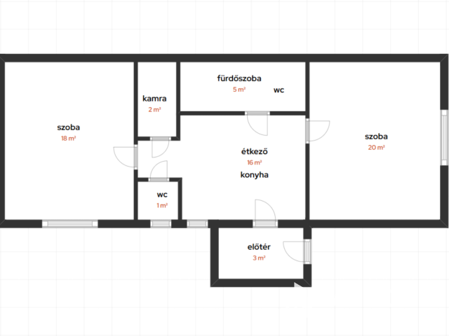 Debreceni 2 Szobás Jó Ház, Csendes Utcában Eladó!