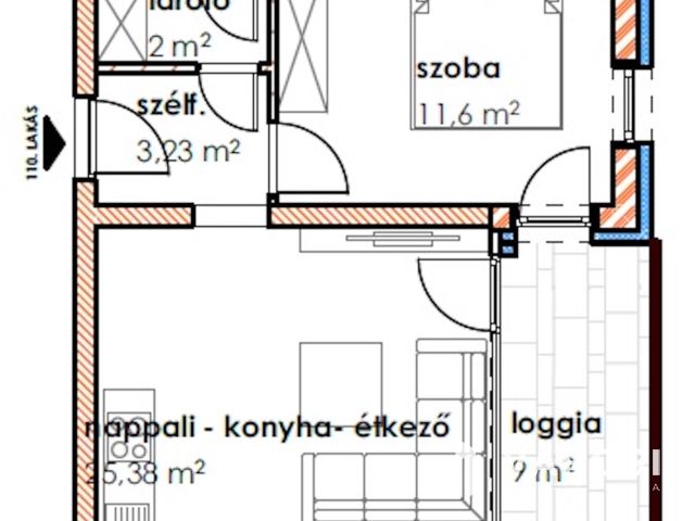 Első emeleti újépítésű lakás a Hagymatikumtól 30 méterre 5
